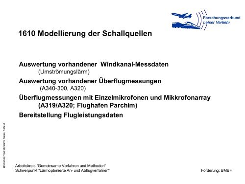 Operationelle Methoden zur Verringerung der ... - Leiser Verkehr