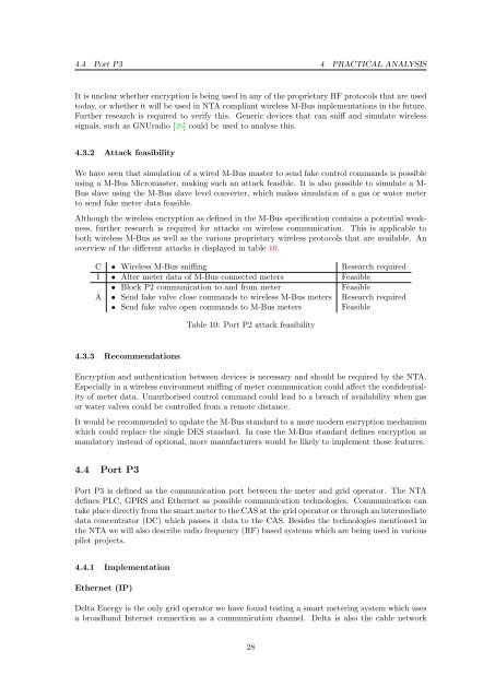 Security analysis of Dutch smart metering systems - Multiple Choices