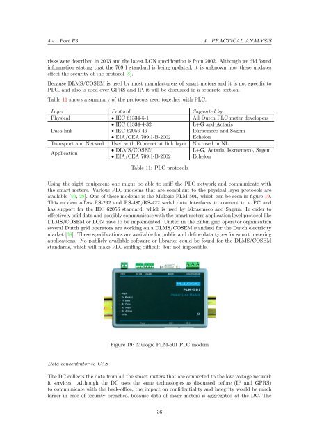 Security analysis of Dutch smart metering systems - Multiple Choices