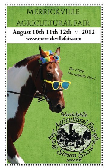 2012 Fair Book - Merrickville Fair & Agricultural Show
