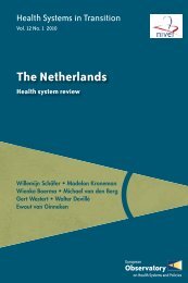The Netherlands: Health System Review 2010