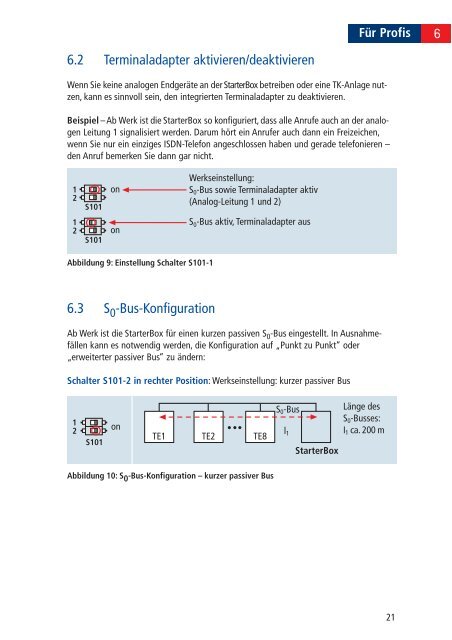 Montage- und Bedienungsanleitung Arcor Starterbox 10/2004