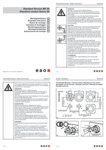 Standard Version BR 56 Standard version Series 56 - Eao