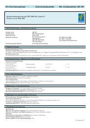 Pro Part International Sicherheitsdatenblatt MS- Scheibenkleber MS ...