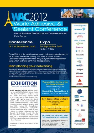 World Adhesive & Sealant Conference - FEICA