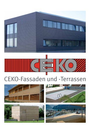 Fassaden-Prospekt 2012 als PDF zum Download. ~1 - Ceko