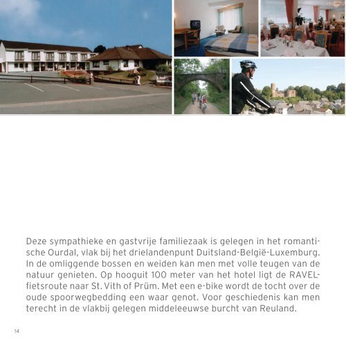 Klik hier om de brochure " korte verblijven" als