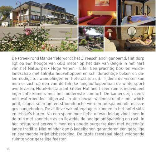 Klik hier om de brochure " korte verblijven" als