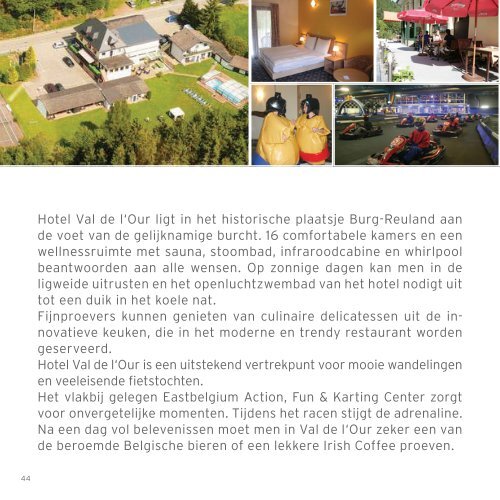 Klik hier om de brochure " korte verblijven" als