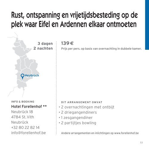 Klik hier om de brochure " korte verblijven" als