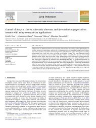 Control of Botrytis cinerea, Alternaria alternata and ... - Symbio