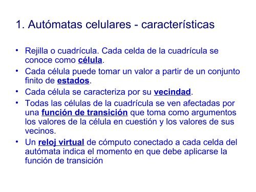 TIG y autómatas celulares para el modelado de usos del suelo en el ...