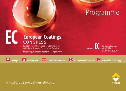 Programme - European Coatings SHOW