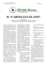 Club della Beccaccia IL “CARTELLO CELANO” - giornale del ...