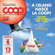 A CELANO NASCE LA COOP! - E-coop