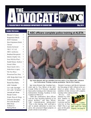 ADC officers complete police training at ALETA - Arkansas ...