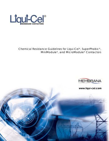 Chemical Resistance Guide - Liqui-Cel