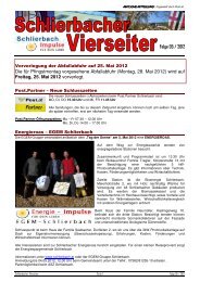 Vierseiter Folge 05/2012 - Gemeinde Schlierbach