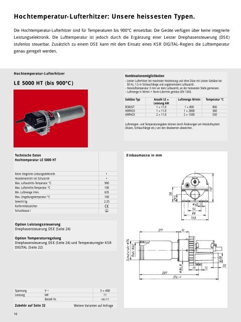 Prospekt Process Heat - Leister