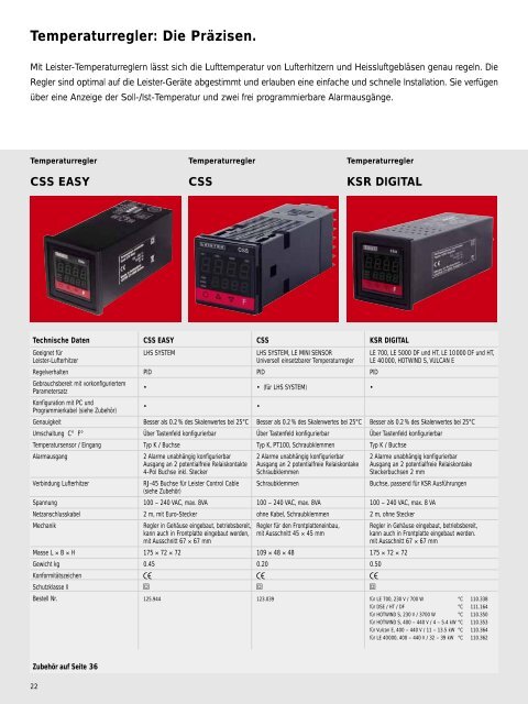 Prospekt Process Heat - Leister