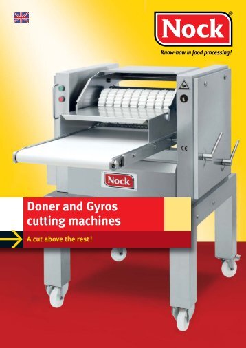 Doner and Gyros cutting machines - NOCK GmbH