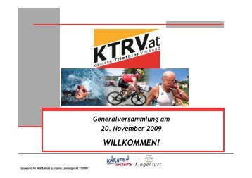 Gesamtpräsentation - Österreichischer Triathlonverband