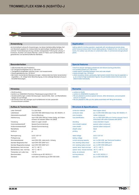 trommelflex ksm-s - TKD KABEL GmbH