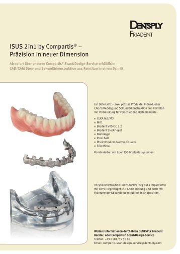 ISUS 2in1 by Compartis® – Präzision in neuer Dimension
