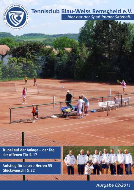 Clubzeitung Sommer-Saison 2011 - Tennisclub Blau-Weiss ...