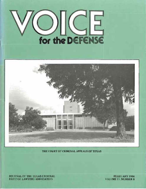 3 - Voice For The Defense Online
