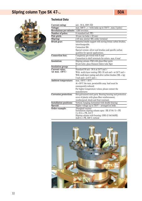 Alfo slipring columns