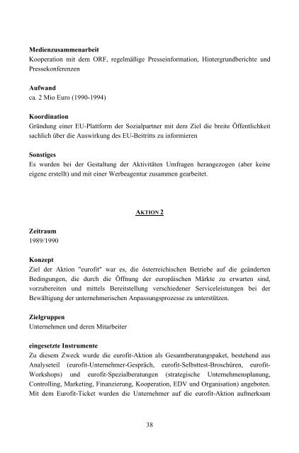 Die Österreichische Informationskampagne zum EU-Beitritt