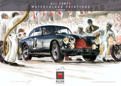 Affiche d'art collection des voitures mythiques 50 X 70 cm