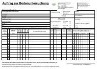 Auftrag zur Bodenuntersuchung - CEWE