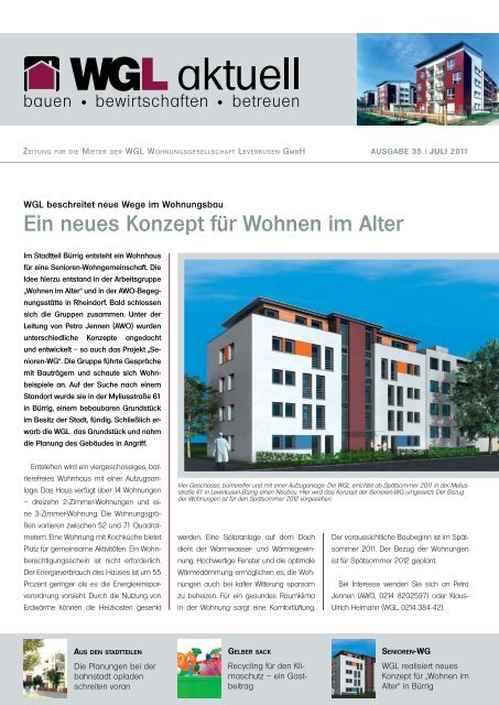 Download als PDF - WGL Wohnungsgesellschaft Leverkusen GmbH