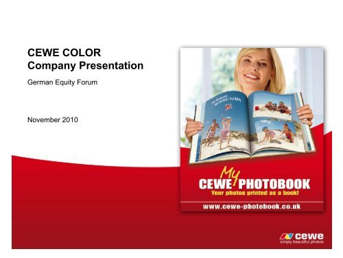 CEWE COLOR Holding AG - Deutsches Eigenkapitalforum