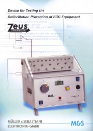 Zeus Defibrillation Simulator (1.530 KB) - Müller & Sebastiani ...