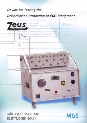 Zeus Defibrillation Simulator (1.530 KB) - Müller & Sebastiani ...