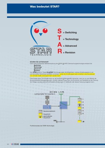 Zentralbatteriesystem ZB-S mit STAR-Technologie - CEAG