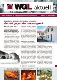 Historische Gebäude - WGL Wohnungsgesellschaft Leverkusen ...