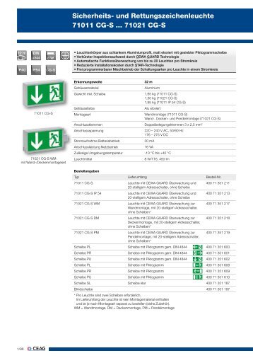 71021 CG-S - CEAG