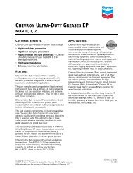 chevron ultra-duty greases ep nlgi 0, 1 - Alexis Oil