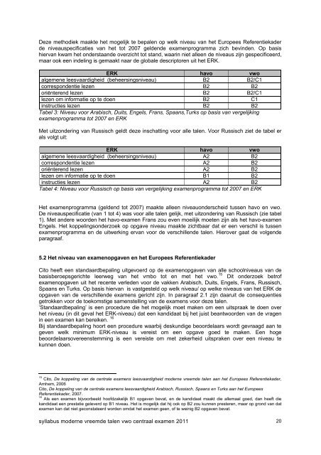 Syllabus moderne vreemde talen, vwo - Examenblad.nl