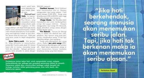 Menjadi Environmentalis Itu Gampang - Evolusi Alam