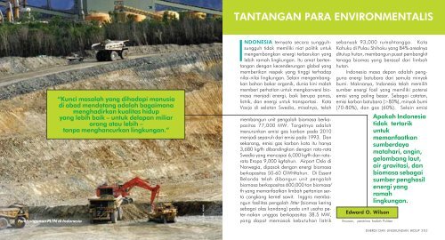 Menjadi Environmentalis Itu Gampang - Evolusi Alam