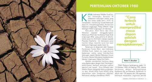 Menjadi Environmentalis Itu Gampang - Evolusi Alam