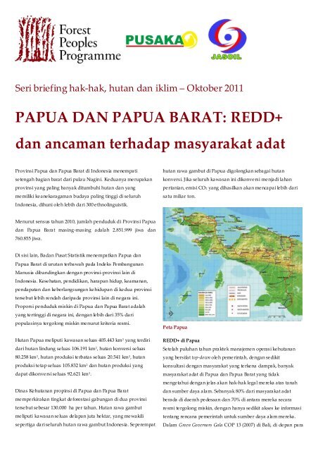 PAPUA DAN PAPUA BARAT - Forest Peoples Programme