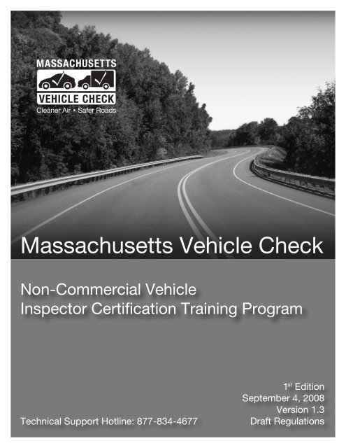 Massachusetts Vehicle Check - Mass08 Management Module ...