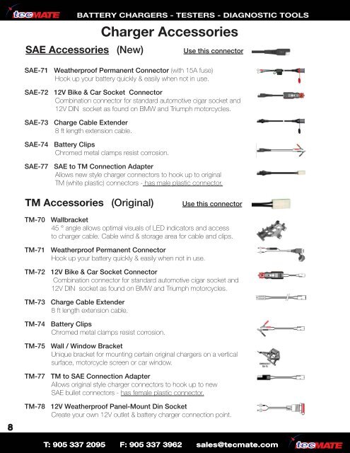 BATTERY CHARGERS DIAGNOSTIC TOOLS BATTERY TESTERS