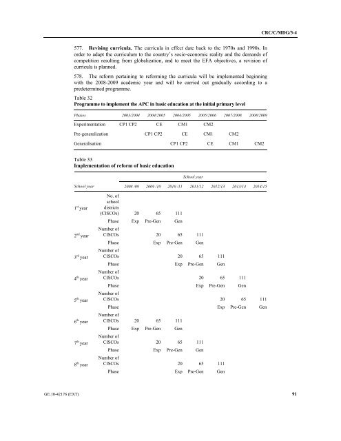 CRC/C/MDG/3-4 - Office of the High Commissioner for Human Rights